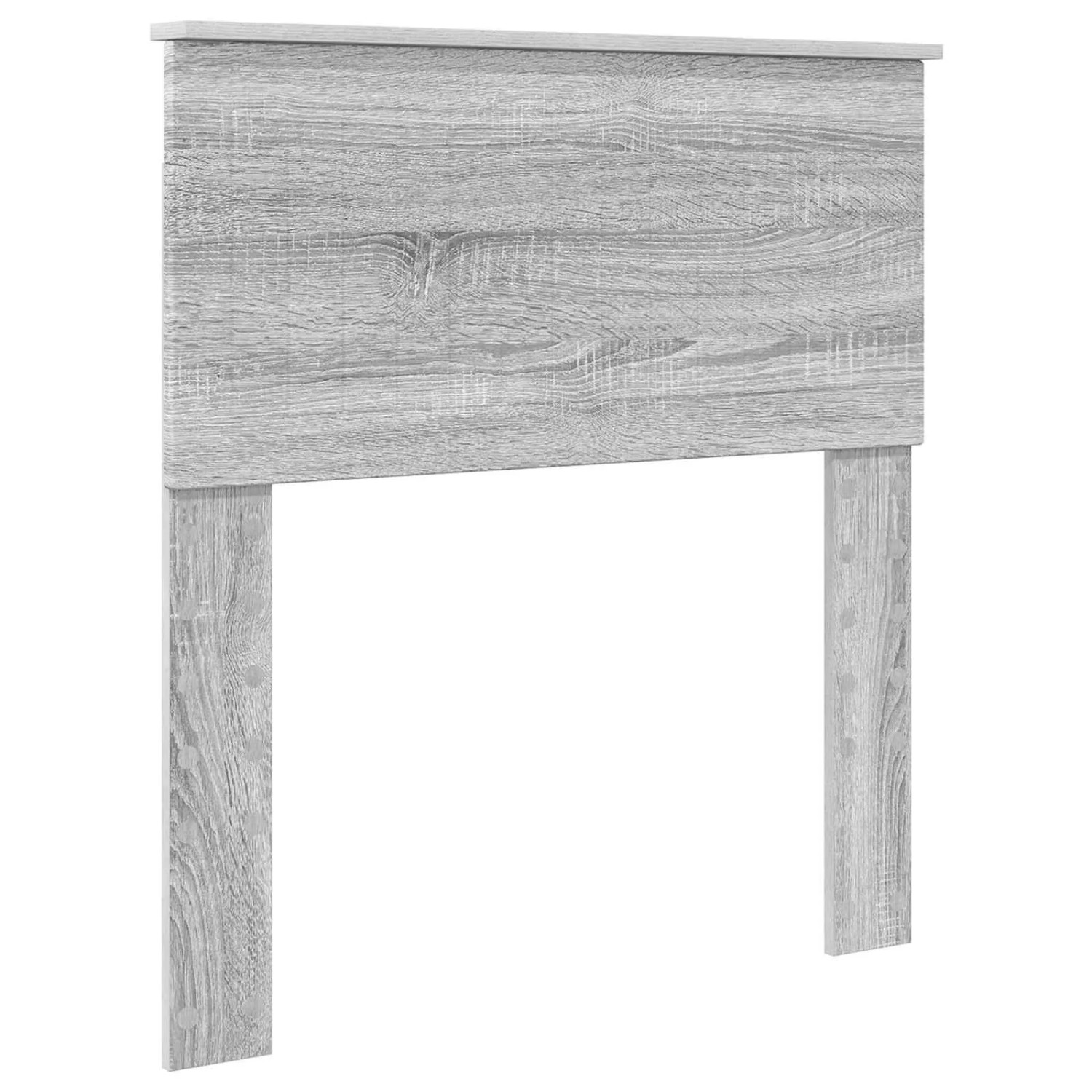 vidaXL Kopfteil mit Kopfteil Graues Sonoma 80 cm Holzwerkstoff 888480