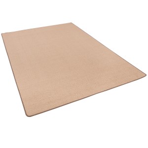 Snapstyle Teppich Joy Karamell, 80x200cm, Kurzflorteppich aus Velours, geeignet für Fußbodenheizung.