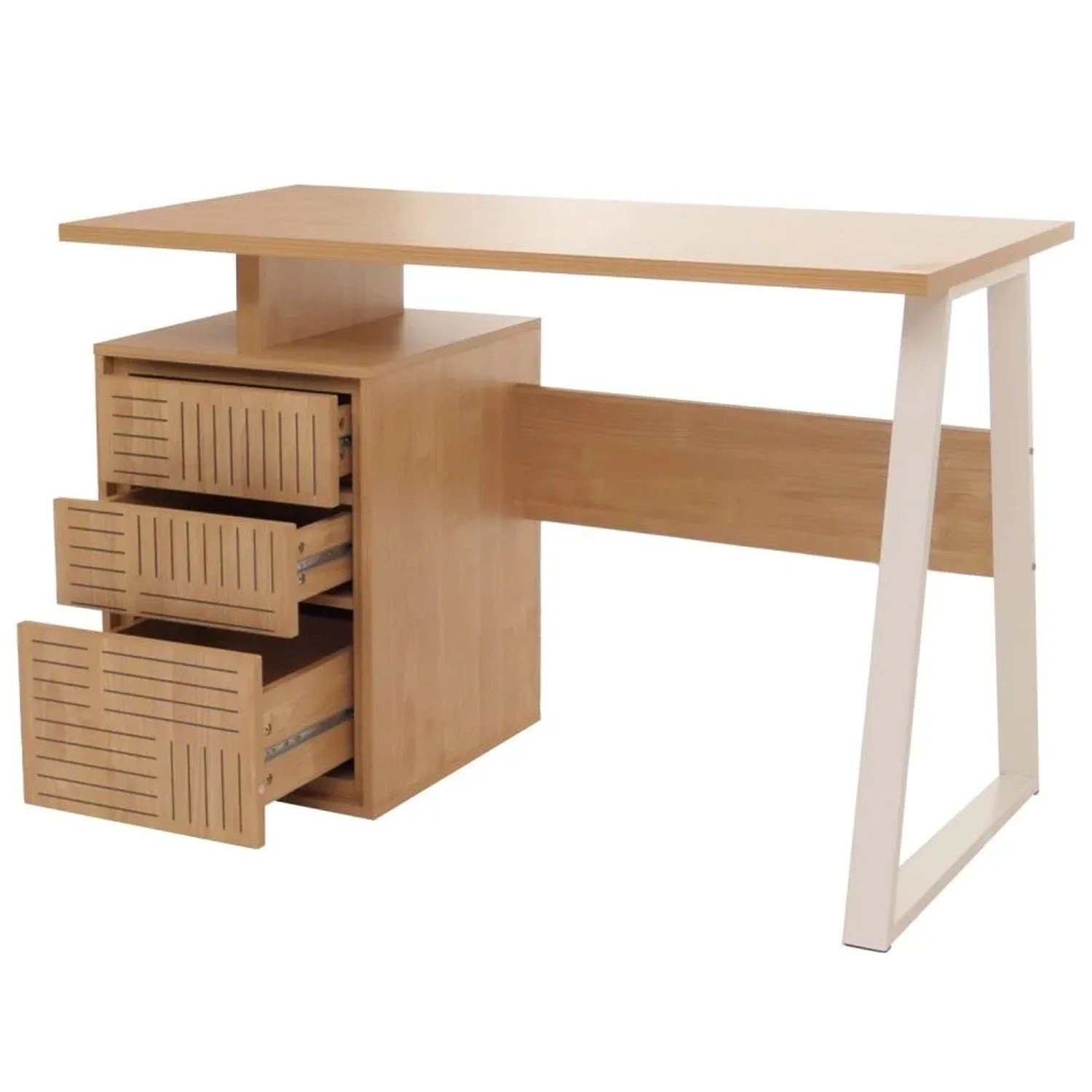 MCW Schreibtisch O32 Ulme Natur