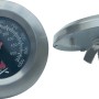 Jamestown Deckelthermometer aus Edelstahl für Holzkohle-Kugelgrills Dexter und Bolton.