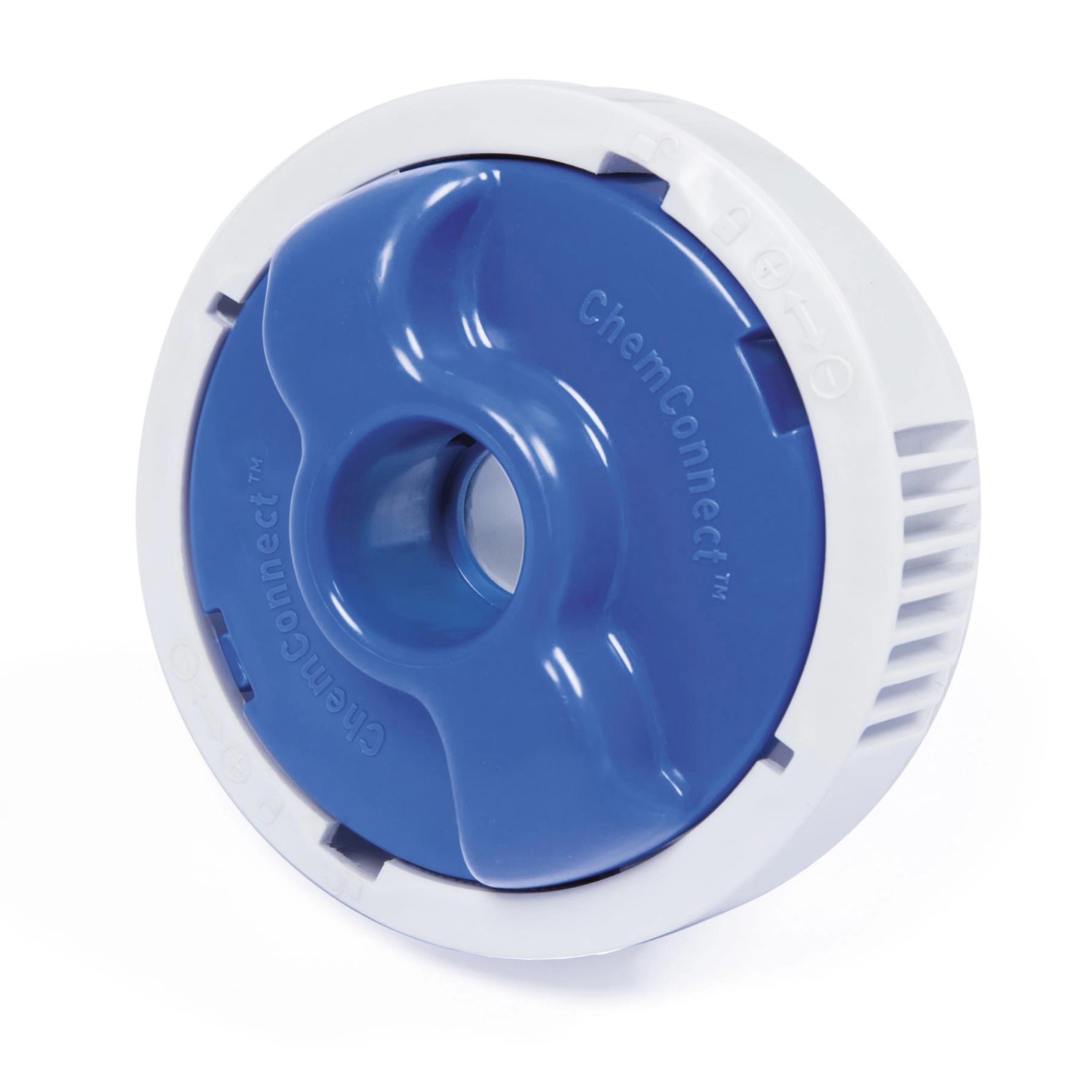 ChemConnect Dosierer für Bestway Stahlrahmen Pool zur gleichmäßigen Chlorverteilung.