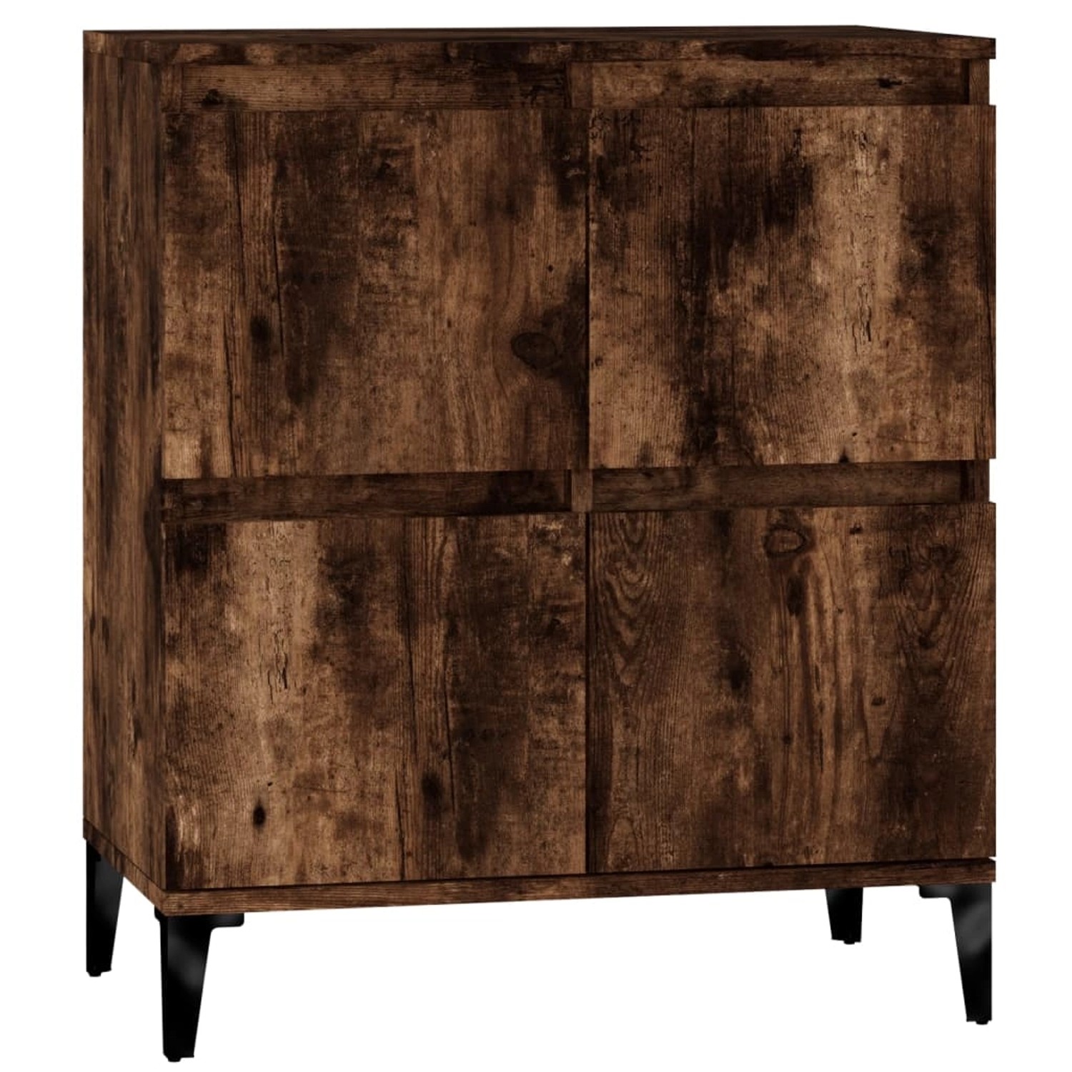 vidaXL Sideboard Räuchereiche 60x35x70 cm Holzwerkstoff 821169