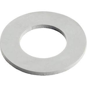 Graue Heberglockendichtung, Ø 32/58 mm, aus Silikon für Spülrohr im WC-Spülkasten.