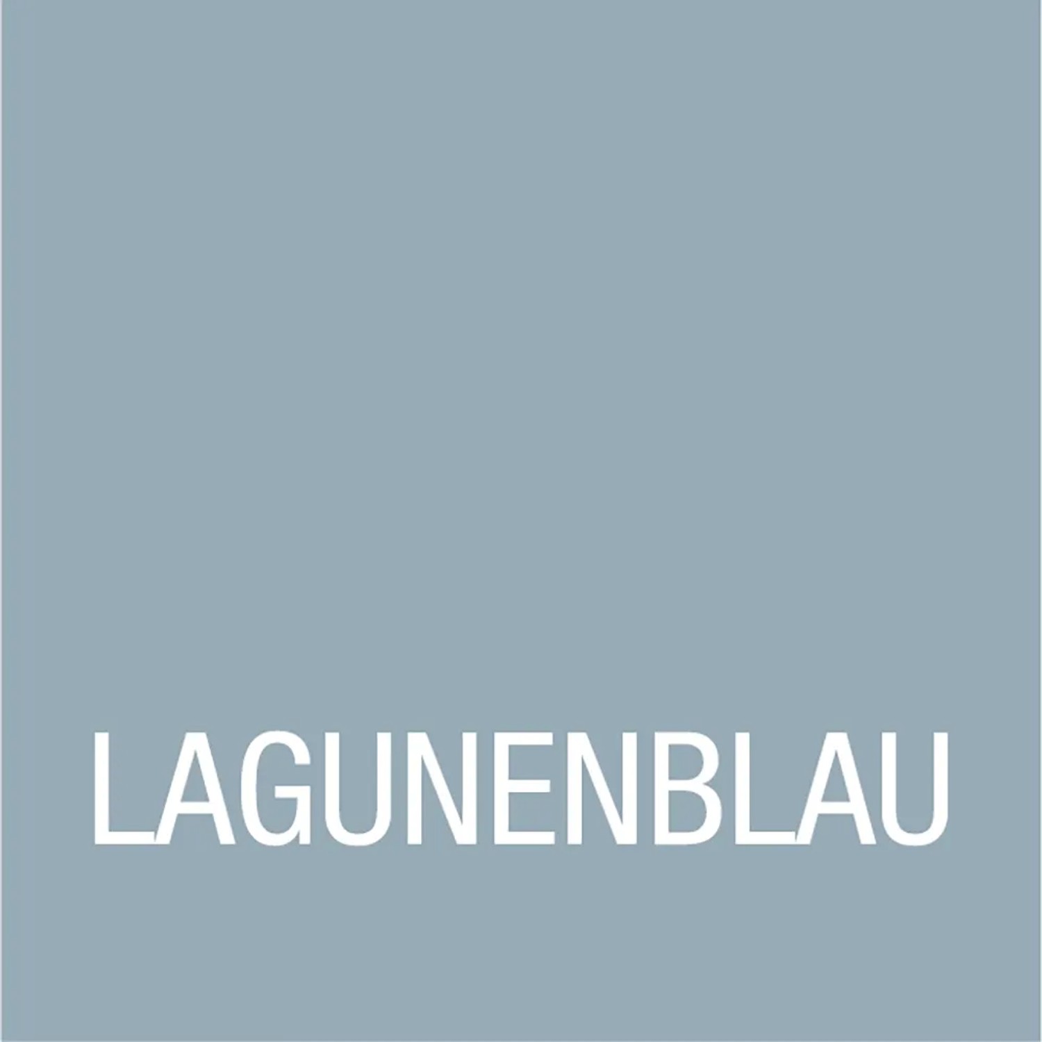 Farbfeld der Bondex Dauerschutz-Farbe in Lagunenblau, seidenglänzend.