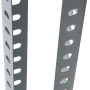 Graues Winkelprofil, 150 cm, für Regale mit Baukasten-Schraubsystem.