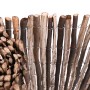Floraworld Sichtschutzmatte aus Weide, Bi-Color, 3x1,8m, naturbelassene Optik.