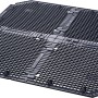Schwarzes Garantia Bodengitter für Thermo/Eco-King 400 l Komposter zum Schutz vor Nagetieren.