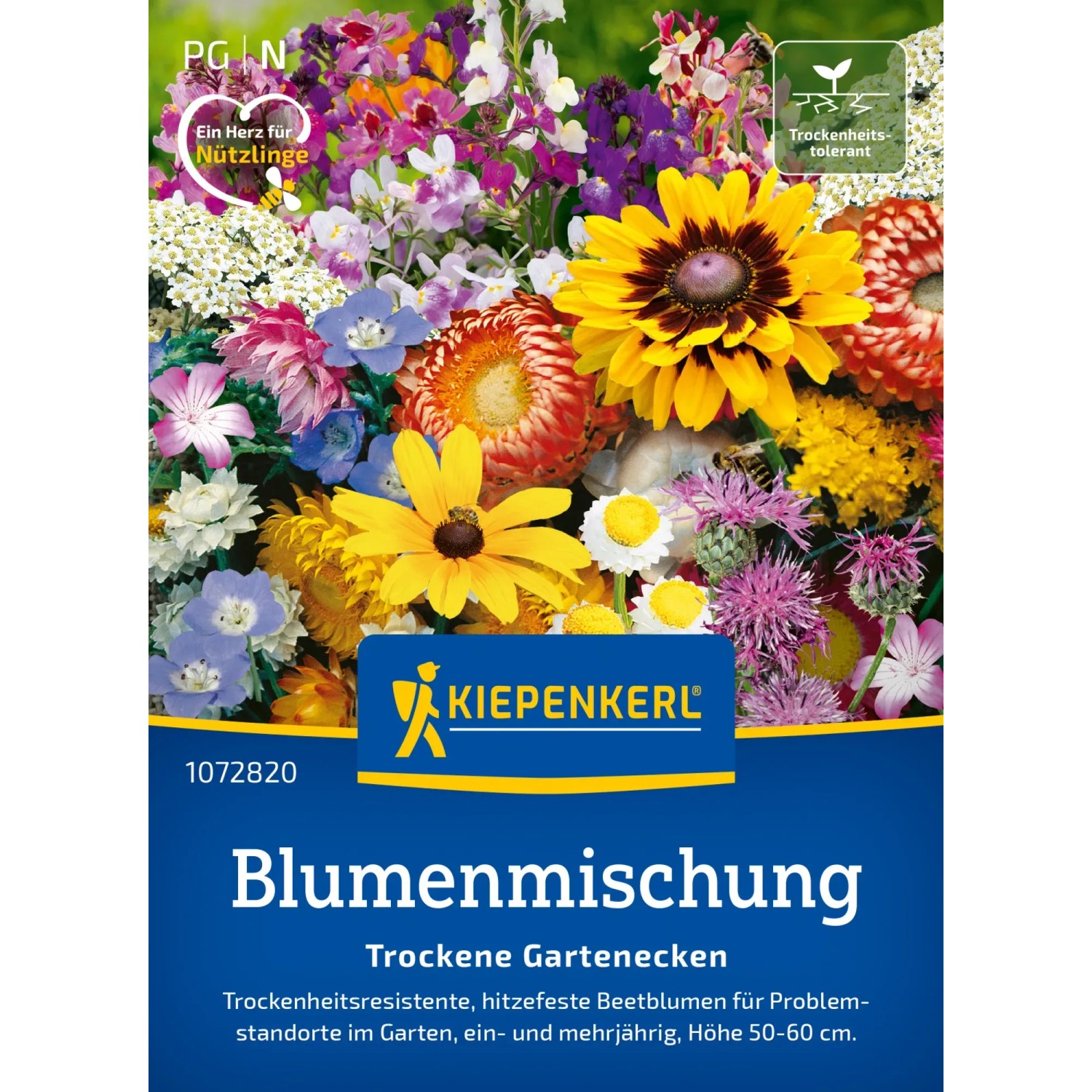 Kiepenkerl Trockene Gartenecken "Blumenmischung vieler Arten" Mehrfarbig