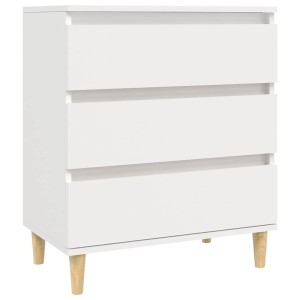 vidaXL Sideboard Weiß 60x35x70 cm Holzwerkstoff 823040