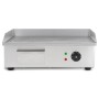 VERTES Elektro Grillplatte 3000 W Plancha Edelstahl Glatt 55 x 35 cm 50 bis 300 °C_3