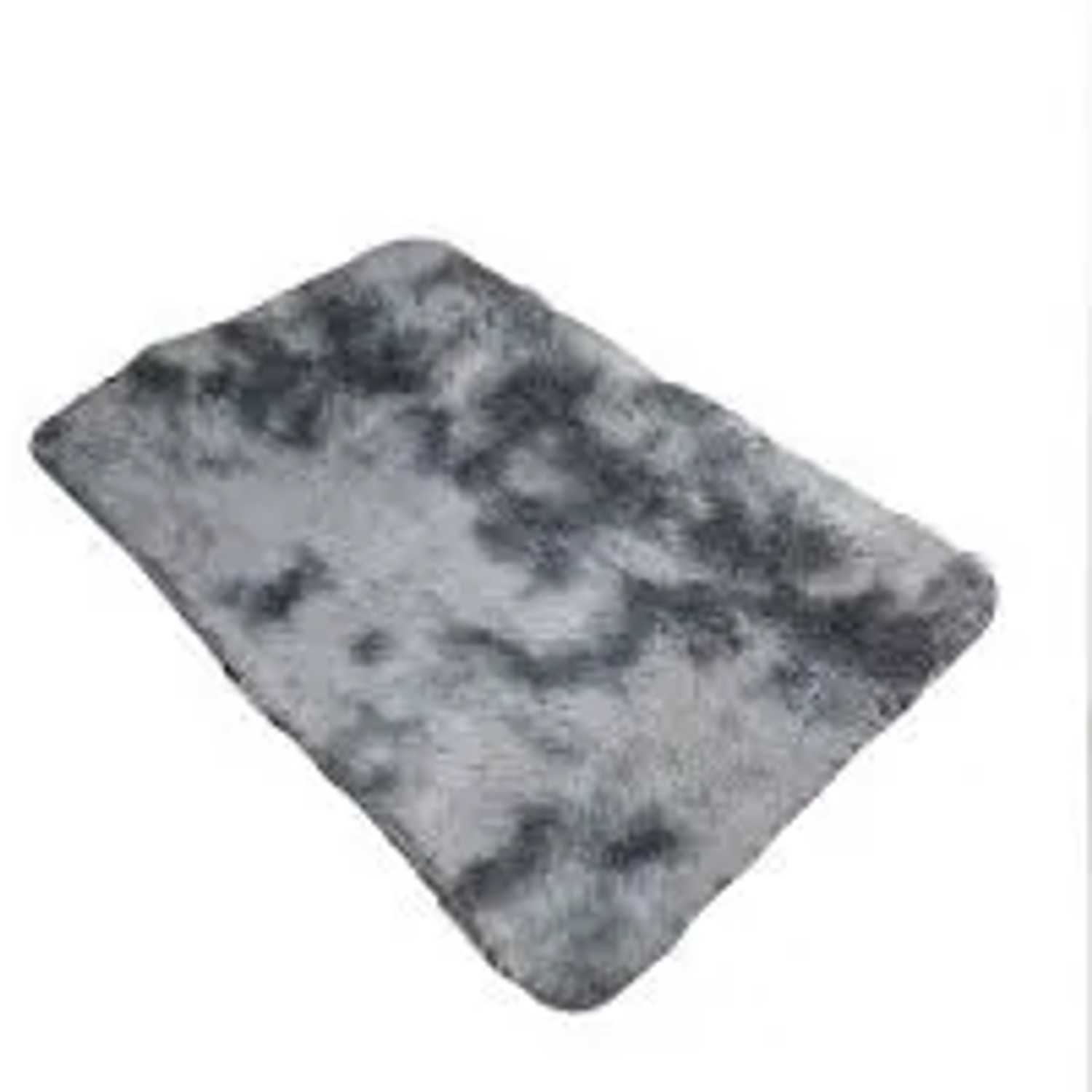Rebiko Plüschteppich Shaggy Rabbit Grau 160 X 220 Cm Weich Plüsch Xxl