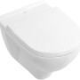 Villeroy & Boch O.novo Wand-WC, Tiefspüler, weiß, wandhängend. WC-Sitz nicht enthalten.