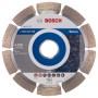 Bosch Diamanttrennscheibe Standard Stein, 125mm Durchmesser, für Winkelschleifer.