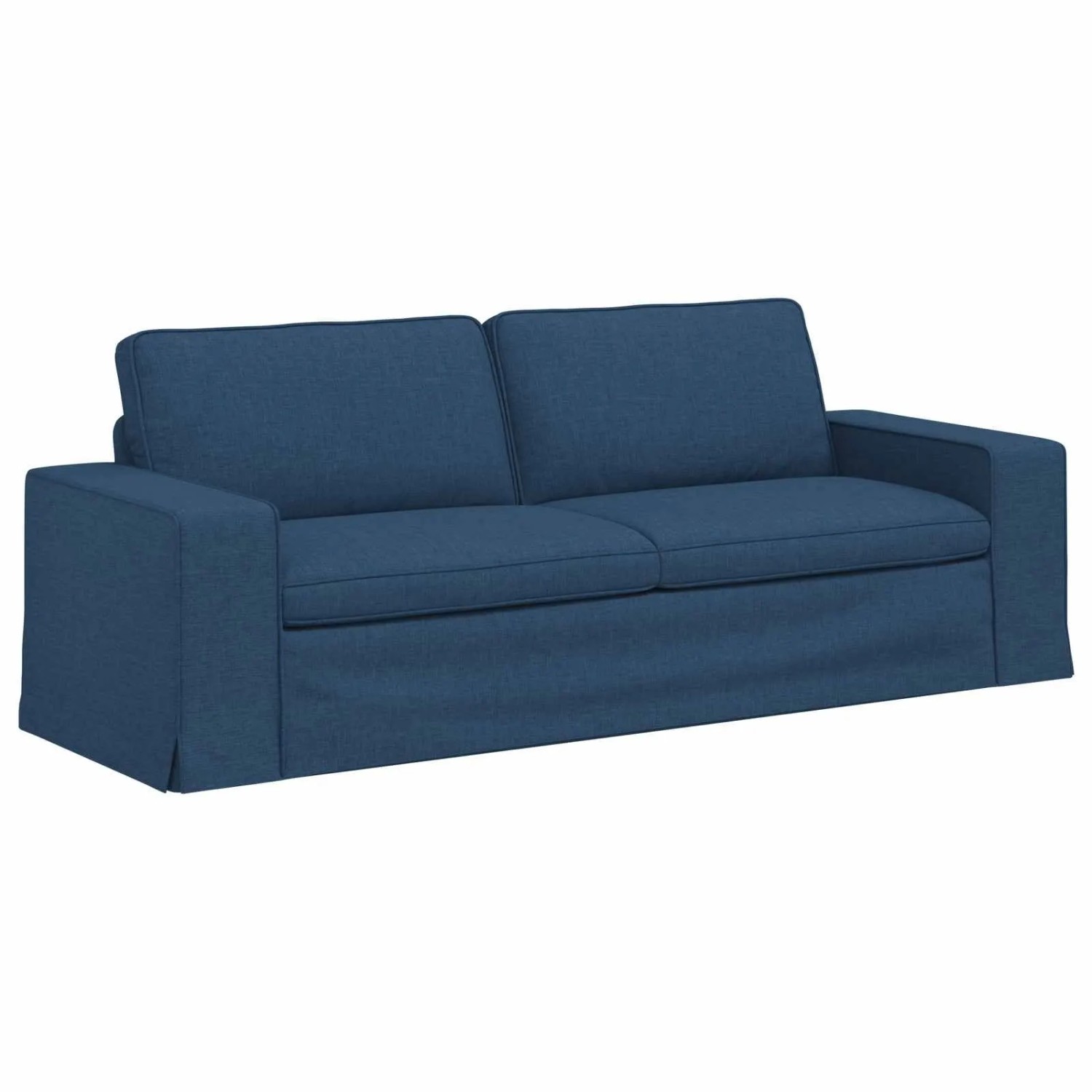 vidaXL Sofa Blau 222 x 80 x 82 cm Stoff 42024403