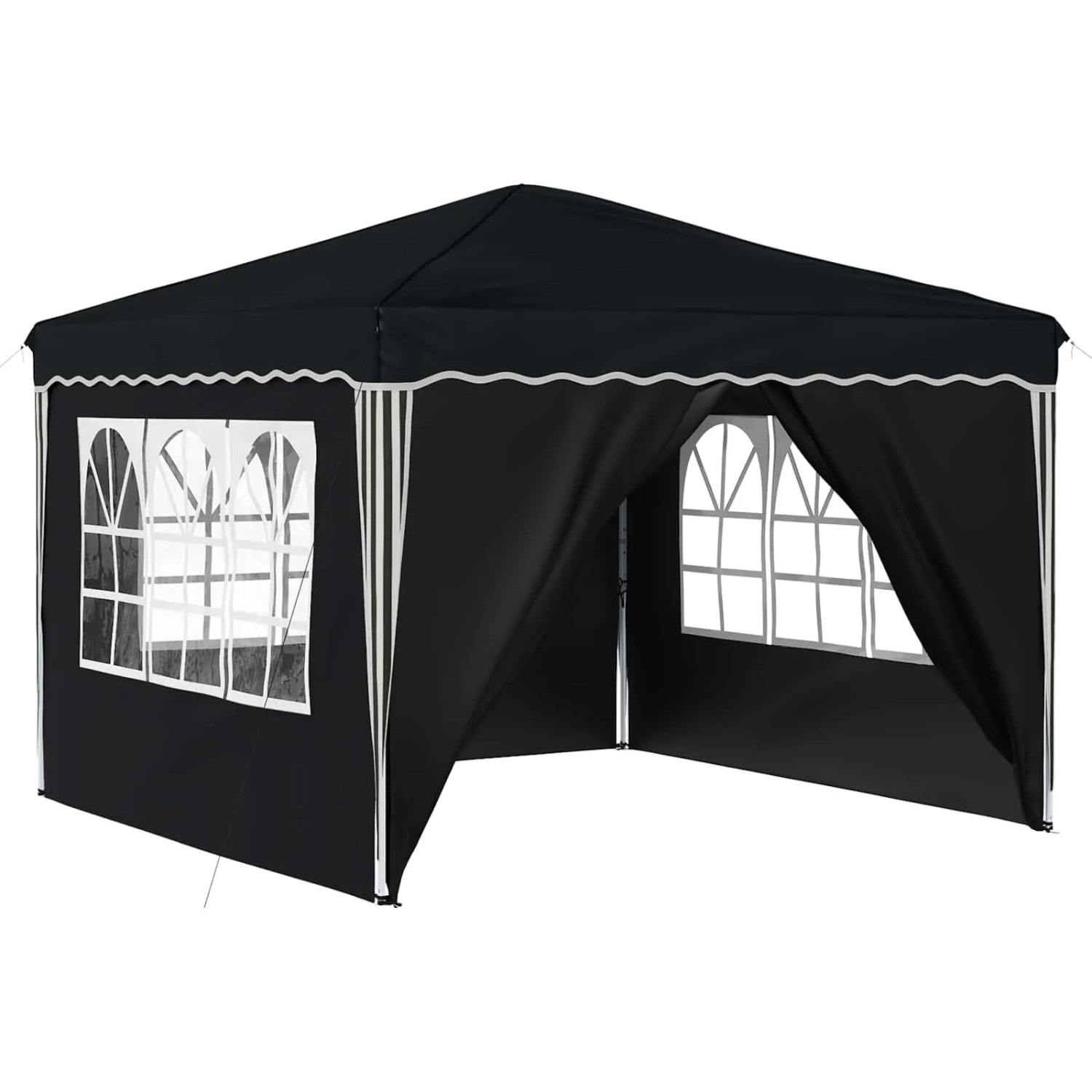 vidaXL Pop-up Partyzelt Anthrazit 288 x 288 x 245 cm Oxford-Stoff 42019770