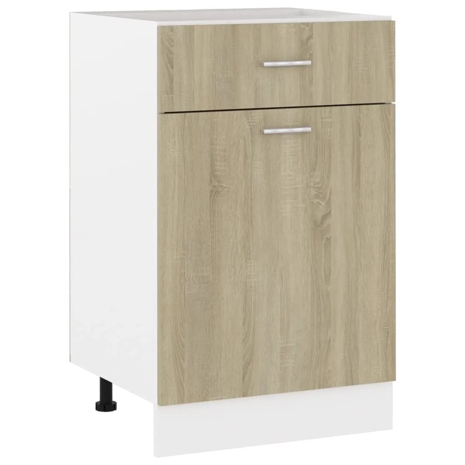 vidaXL Schubunterschrank Lyon Sonoma-Eiche 50x46x81,5 cm Holzwerkstoff 801223