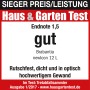 Testurteil für Brabantia NewIcon Treteimer 12L: "gut" im Haus & Garten Test, Ausgabe 1/2017.