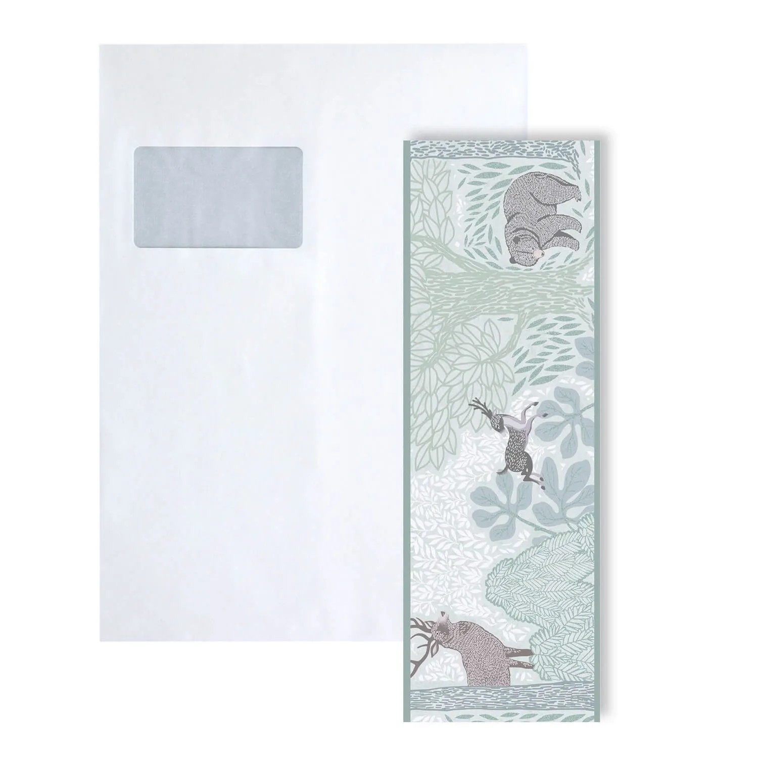 PROFHOME S-771751-GU Länge ca. 29 cm Bordüre Muster 1 Musterstück