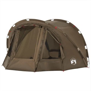 Olivgrünes Angelzelt für 4 Personen von vidaXL. Campingzelt mit wasserdichtem Material.