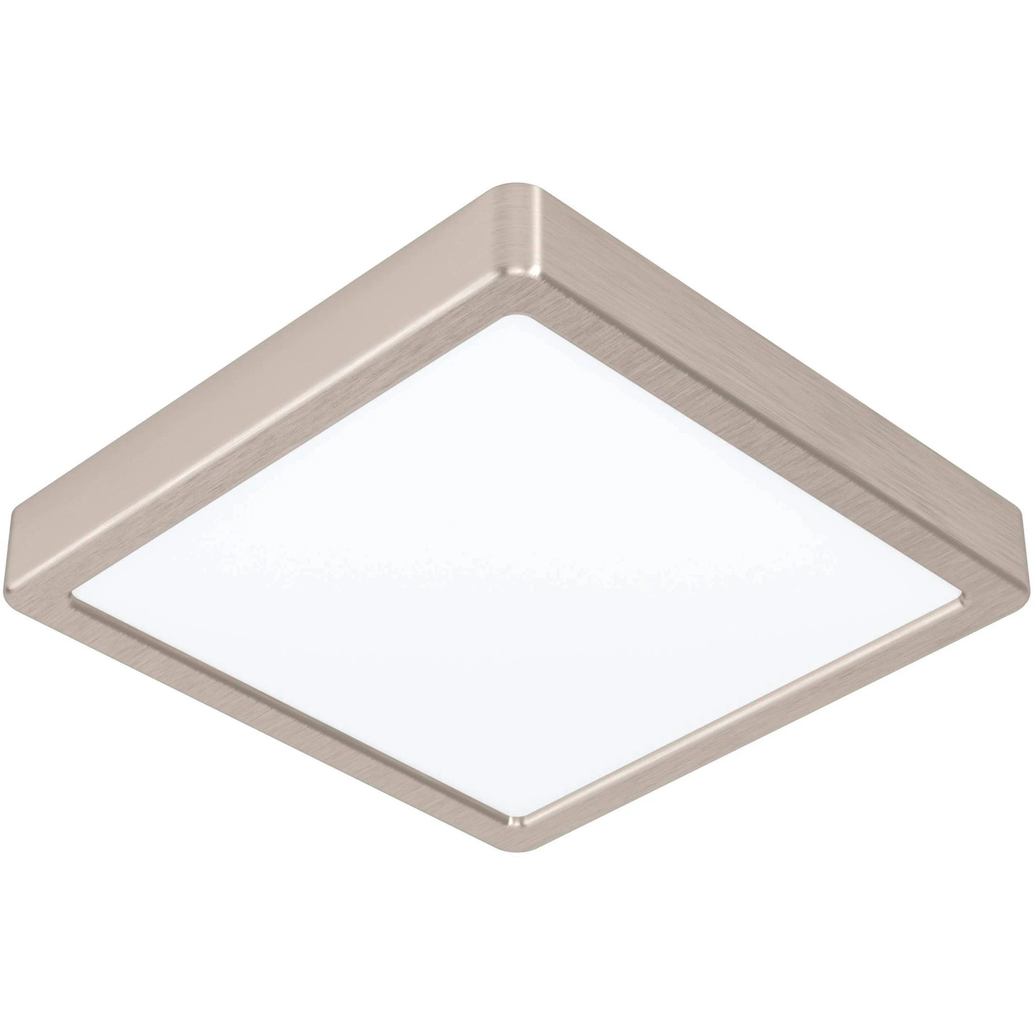 Eglo LED Deckenleuchte Fueva 5 nickel-matt, 21 x 21 cm