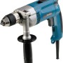 Makita Bohrmaschine DP4001J (750 W) mit Zusatzhandgriff und Koffer.