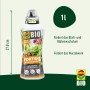 Compo Bio Universaldünger Fortigo 1L Flasche für gesundes Pflanzenwachstum.