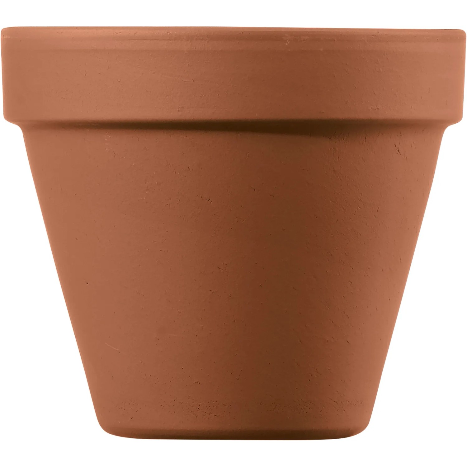 Deroma Pflanztopf Standard, Ø 25 cm, aus Terrakotta für den Garten.