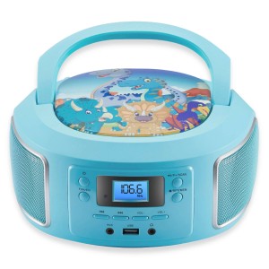 Cyberlux CL-940 Kinder CD-Player Tragbar CD/MP3/USB Radio Grün
