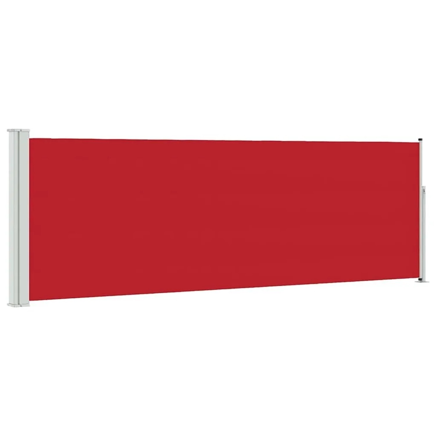vidaXL Ausziehbare Seitenmarkise 100x300 cm Rot 48373