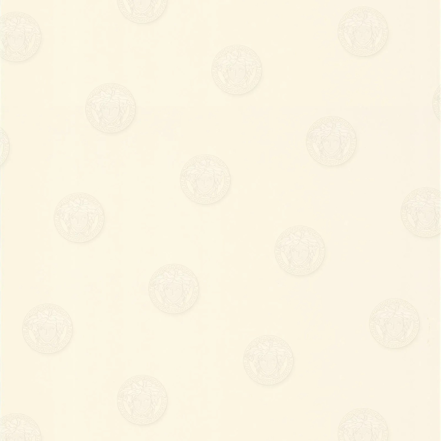 Bricoflor Medusa Tapete in Creme Beige Helle Tapete mit Punkten Ideal für B günstig online kaufen