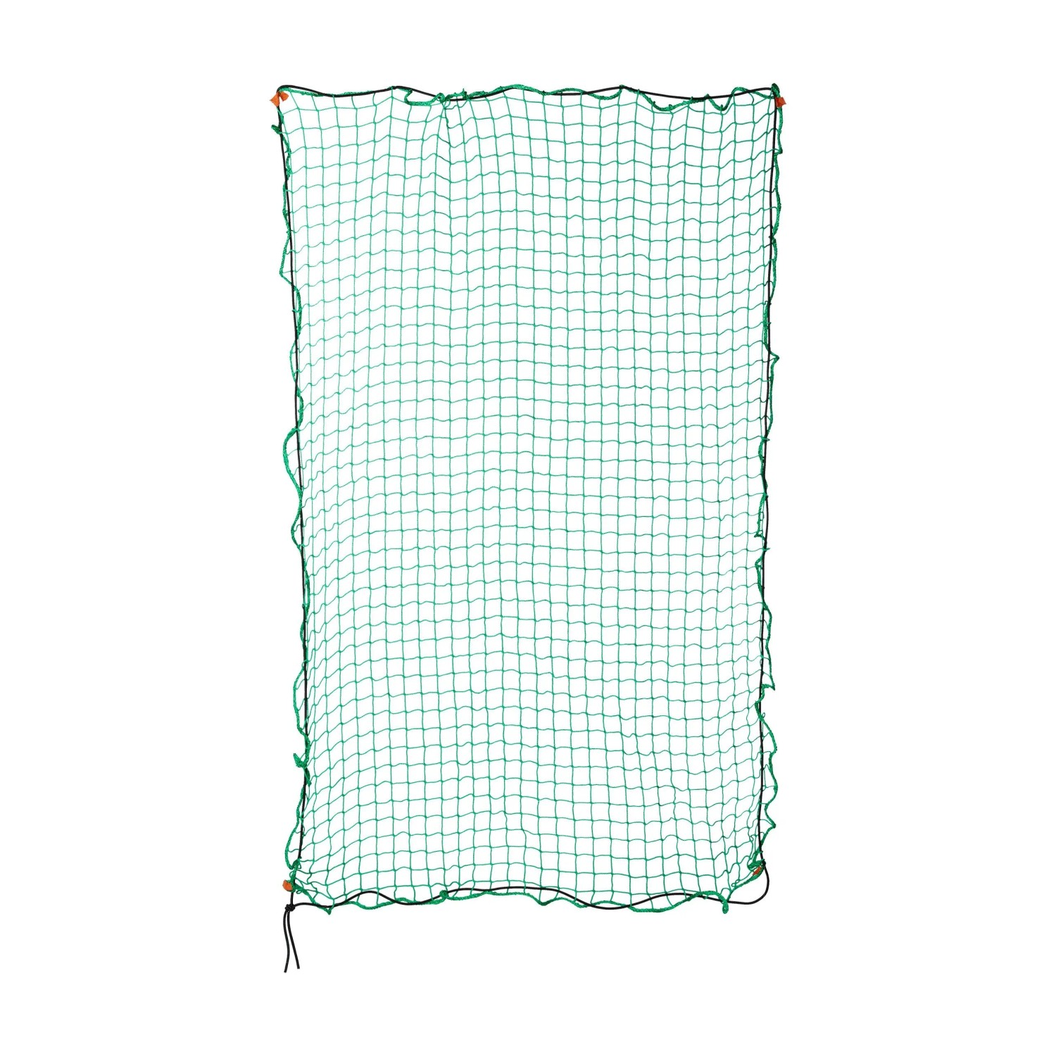 Relaxdays Anhängernetz Kunststoff Grün Reißfest 3 m x 4 m 2,2 kg