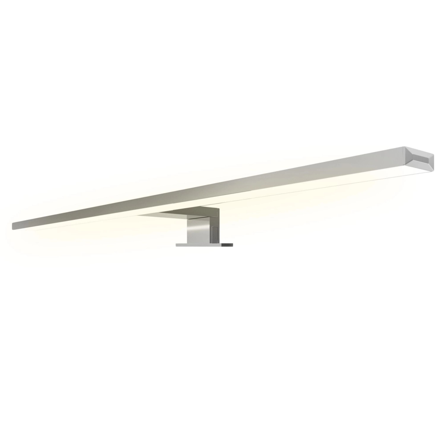 kalb LED Badleuchte 600mm Verchromt Spiegelleuchte 230V Warmweiß günstig online kaufen
