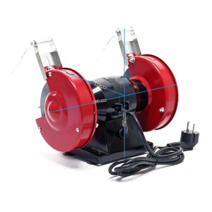 Wiltec Doppelschleifmaschine 120W Ø125Mm Doppelschleifer Schleifer Schleifgerät
