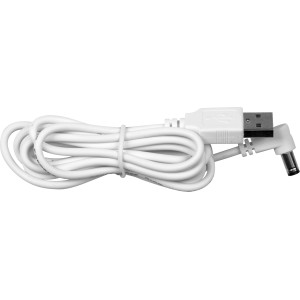 Weißes USB-Kabel für LED Tischleuchte Bardi, Zubehör für Aussen-Dekoleuchten.