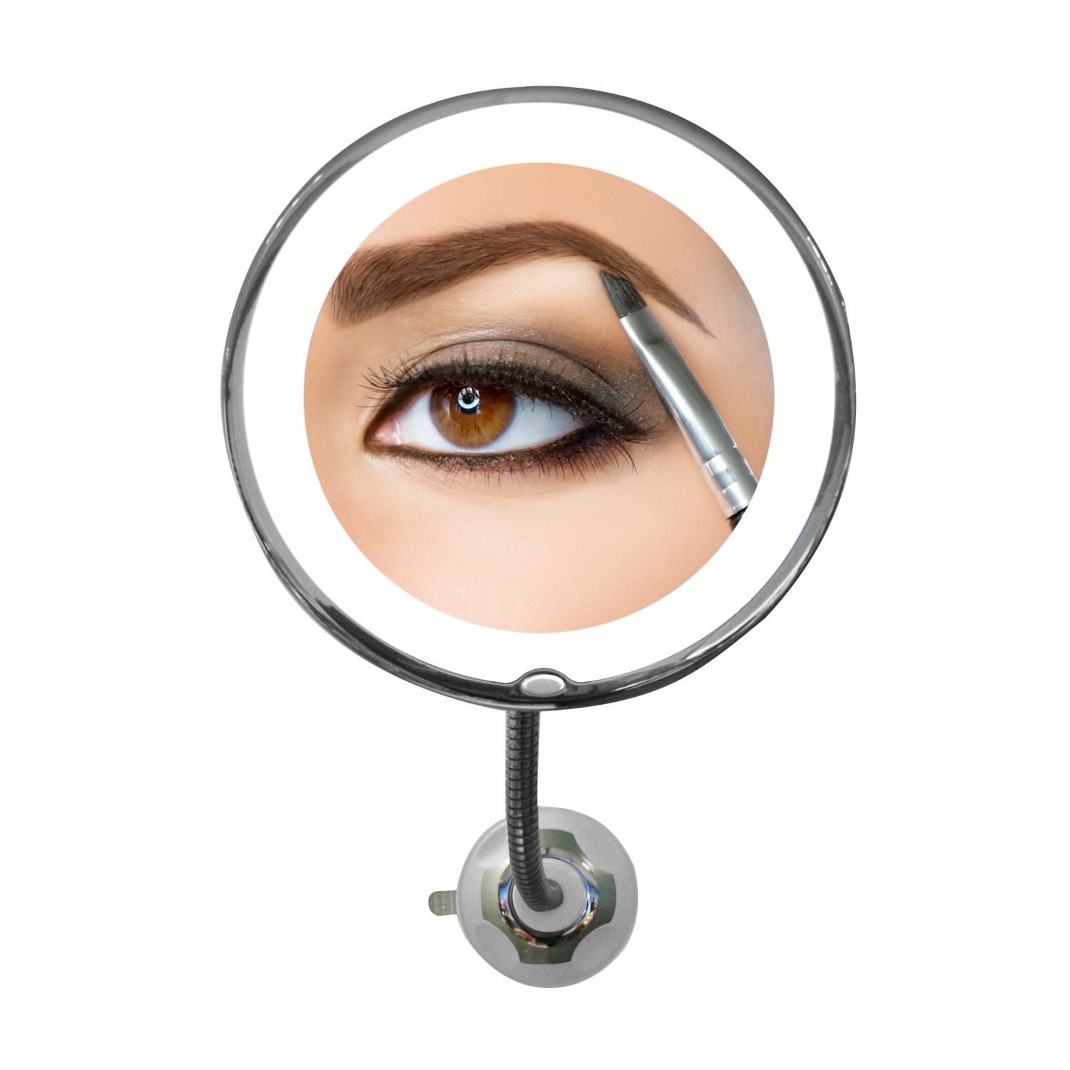 Starlyf Kosmetikspiegel Perfect Mirror mit Beleuchtung und 10-fach Vergrößerung