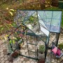 Halls Gewächshaus GardenRoom Set, grüne Pflanzenzucht mit Fundamentrahmen, 12,9 m².