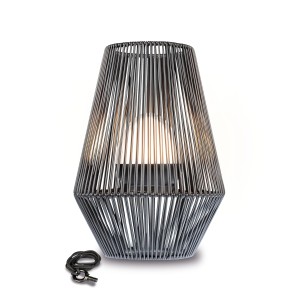 MegaLight LED-Akku-Tischleuchte Ovo Line RGBW Dimmbar 33 cm x Ø 23 cm