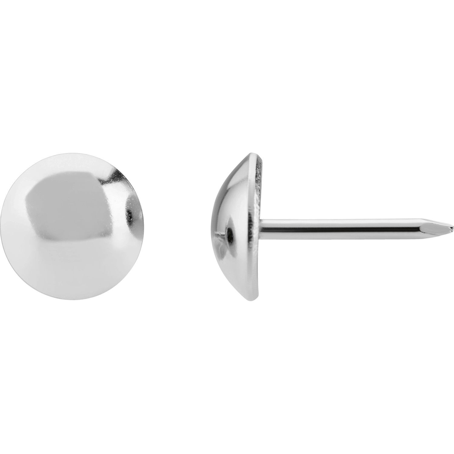 Polsternagel Stahl Vernickelt 10 mm 45 Stück