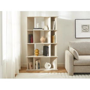 Vente-unique Bücherregal Morenci Beige 100 cm
