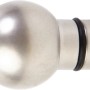 Gardinenstangen Endstück in Satinoptik mit Kugelform, Ø 19 mm.