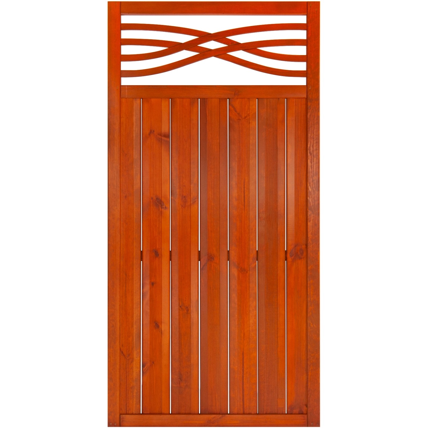 Andrewex Zaunelement Malaga 180 cm x 90 cm Teak FSC günstig online kaufen