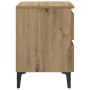 vidaXL Nachttisch Artisan-Eiche 40 x 35 x 50 cm Holzwerkstoff 871920_7
