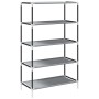 vidaXL Schuhschrank Grau 60,5x30x97 cm Vliesstoff 4100621_6