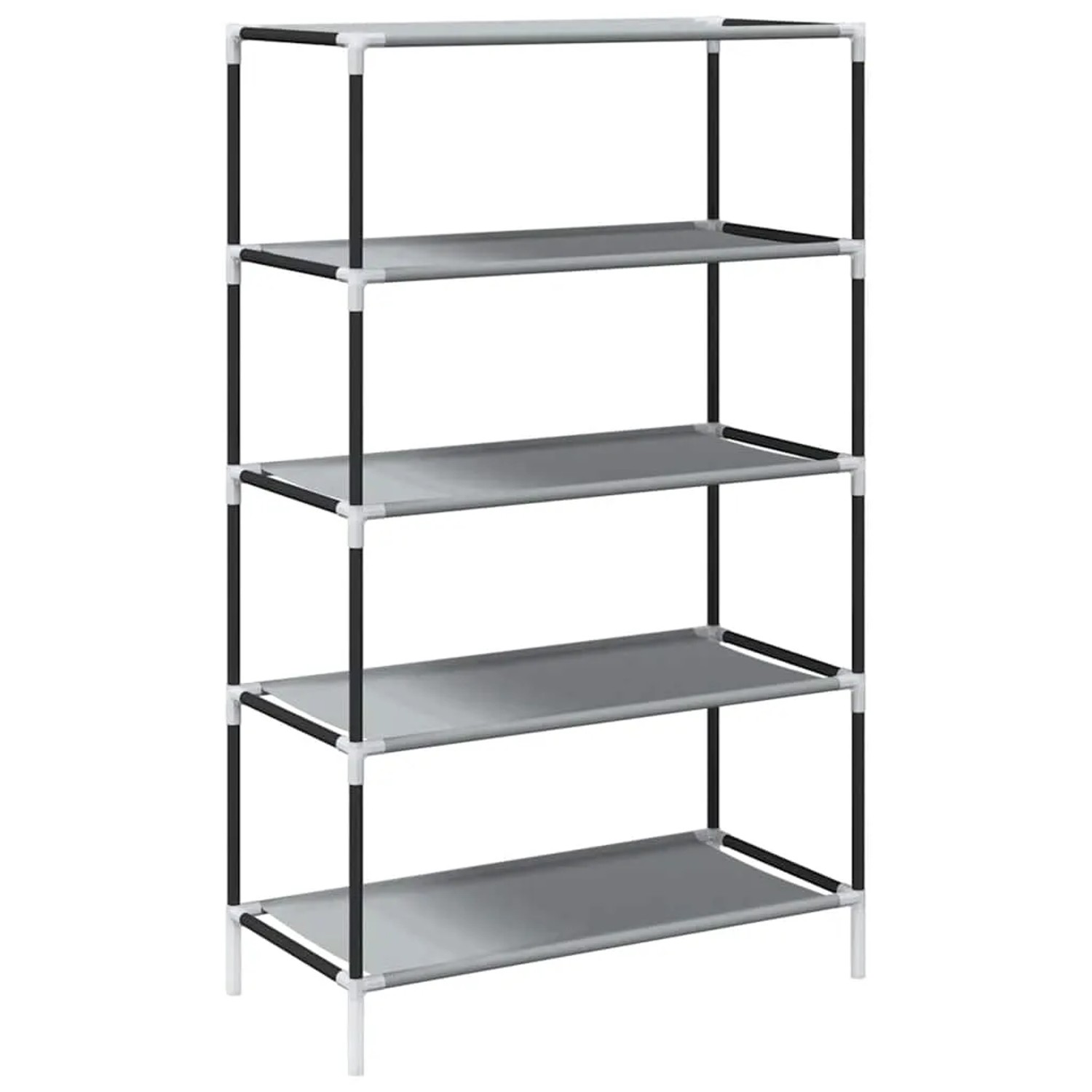 vidaXL Schuhschrank Grau 60,5x30x97 cm Vliesstoff 4100621_6