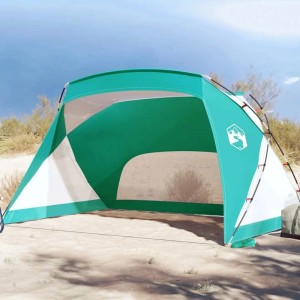 vidaXL Strandzelt Meergrün 274x178x170/148 cm 185T Polyester 94404