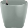 Lechuza Classico Color Eco 60 Pflanzgefäß, hellgrau, Ø 60 cm, mit Bewässerungssystem.