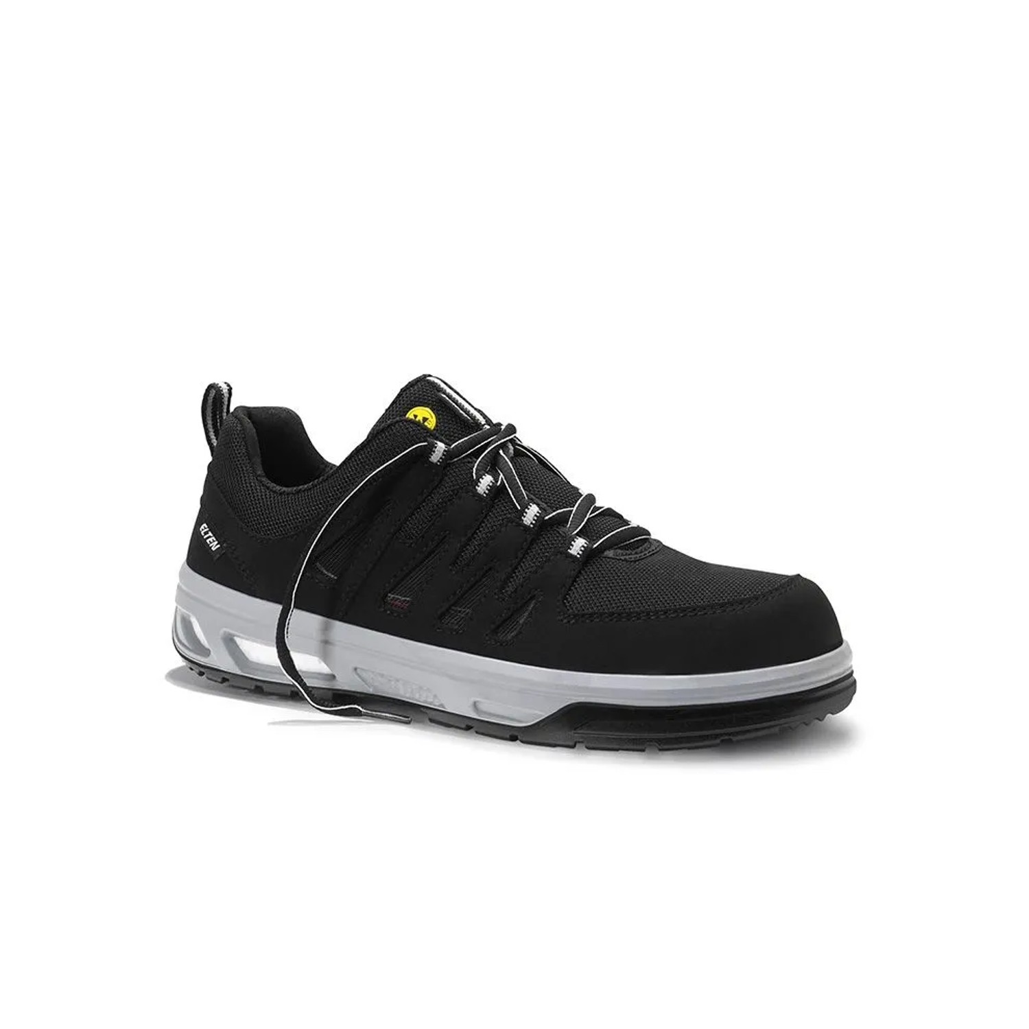 ELTEN Sicherheitshalbschuh MADDOX XX10 Air BLACK GREY Low ESD S1 Größe 36