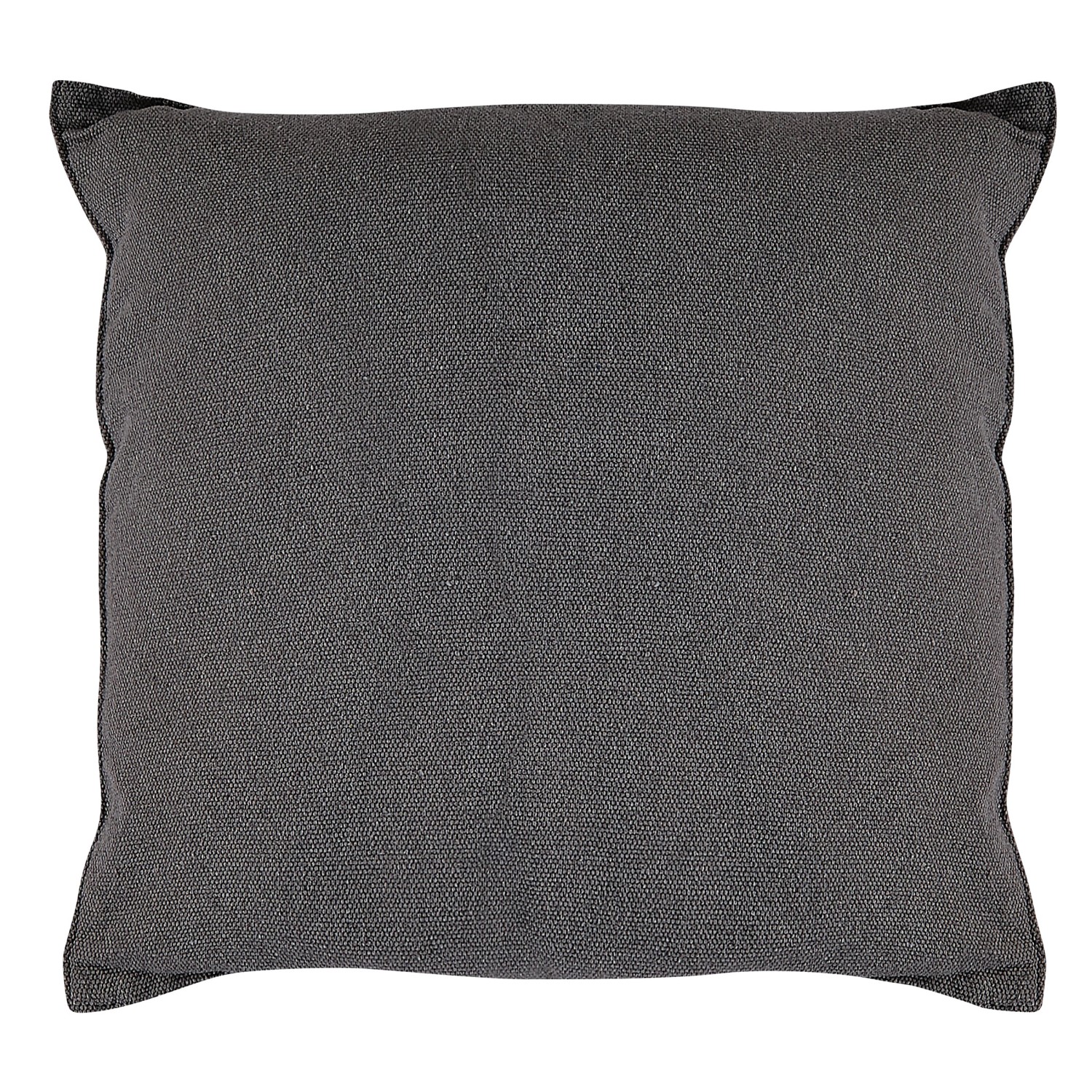 Graues Kissen für Beliani Hängesessel, quadratisch, aus Baumwolle und Polyester.