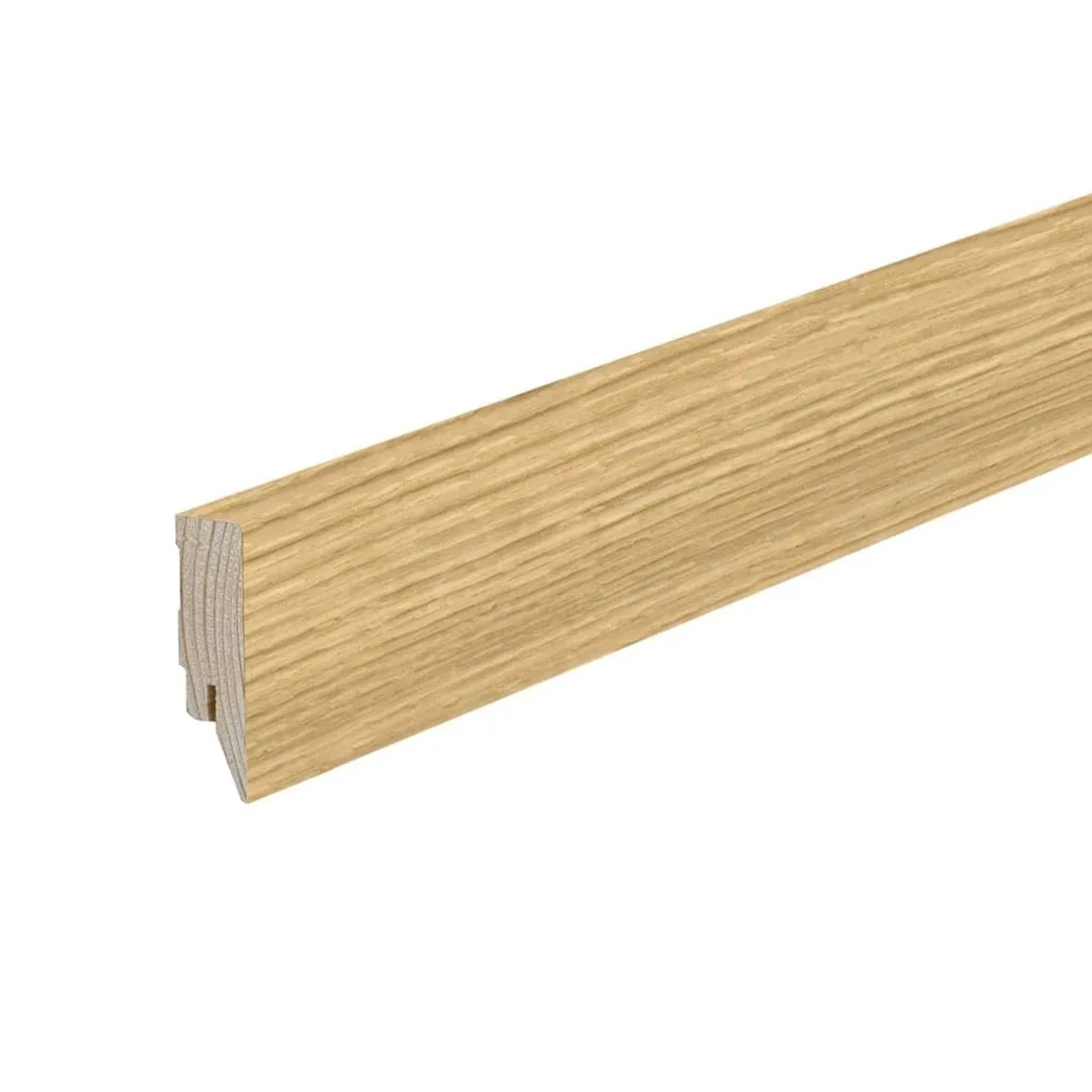 PROFI Sockelleiste Eiche Topline Furniert Lackiert Massivholzkern