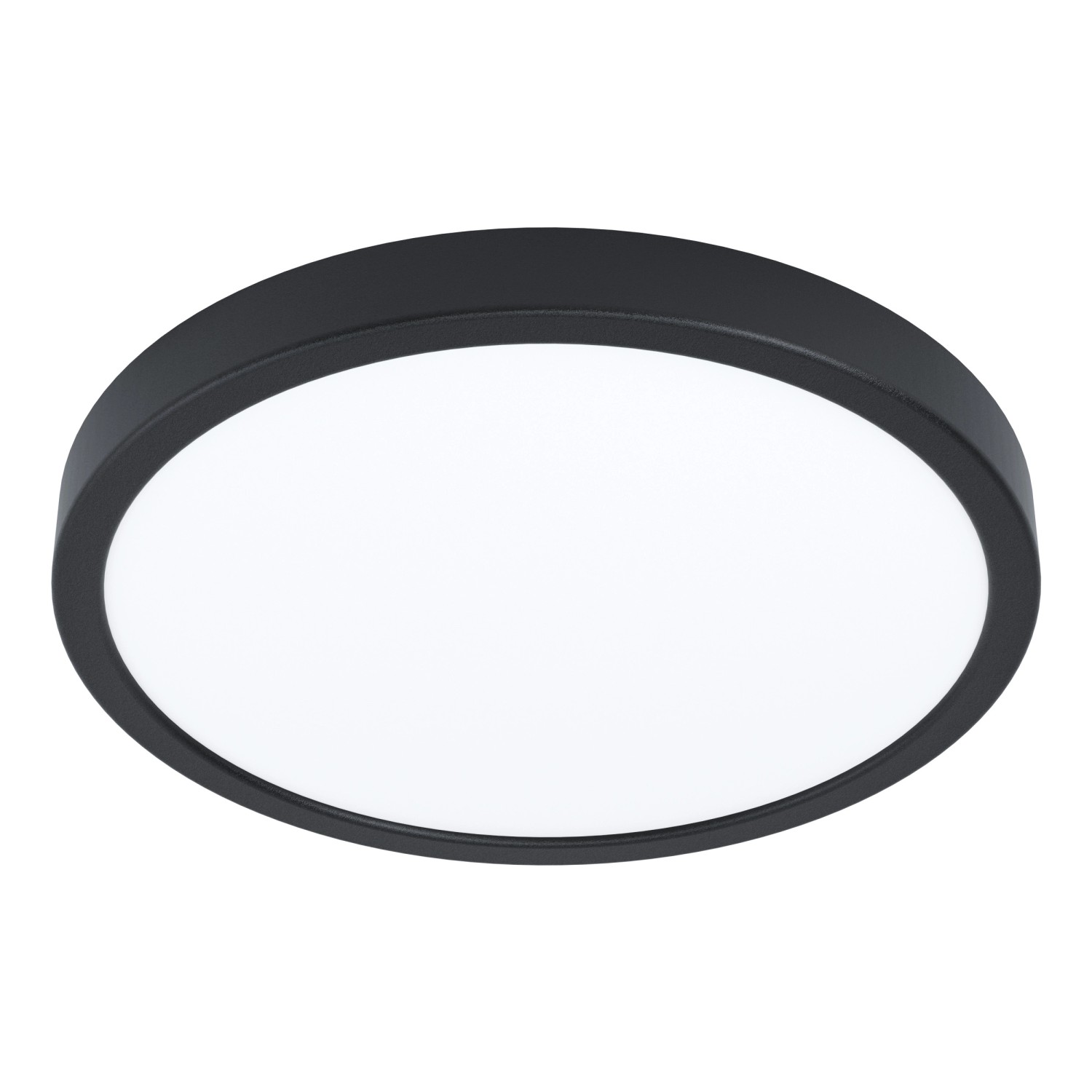 Eglo LED-Aufbauleuchte Fueva 5 Schwarz-Weiß Ø 28,5 cm, 20 W, IP44